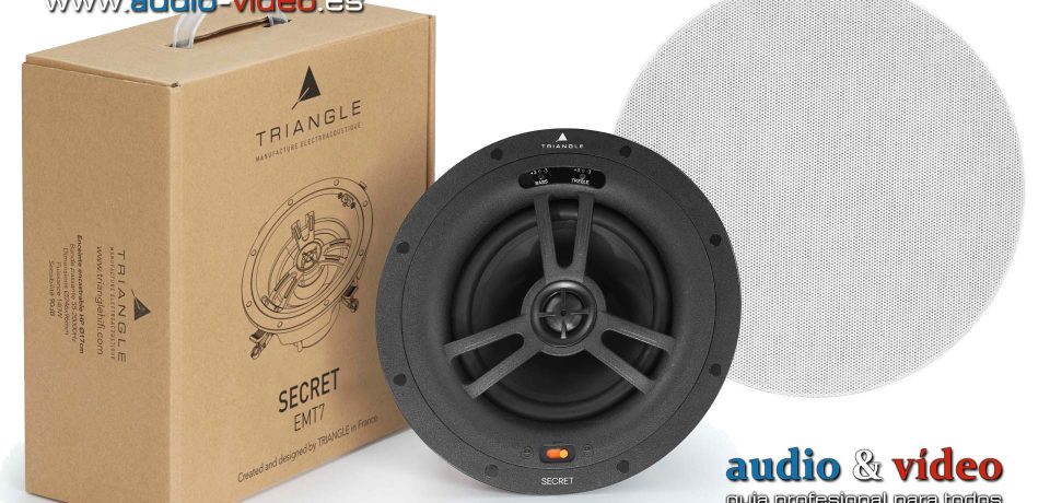 Altavoces para montar – Triangle Secret EMT7