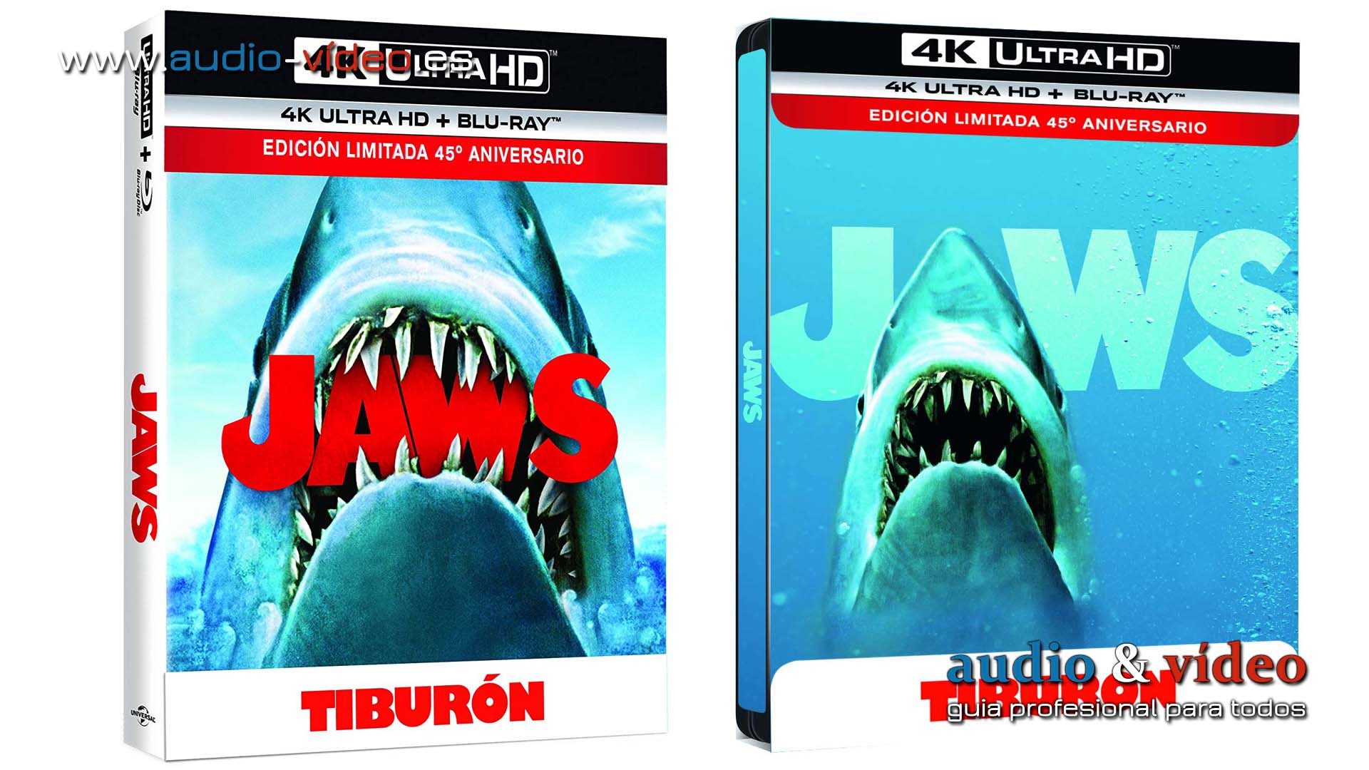 Tiburón – Edición Especial Metálica (4K UHD + Blu-ray)