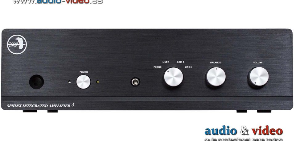 Amplificador integrado – Rogue Audio Sphinx 3