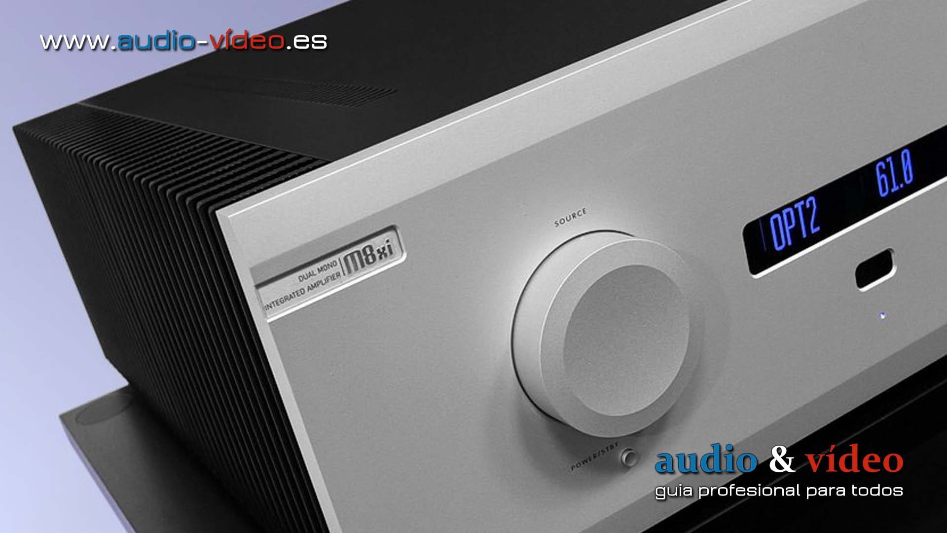 Amplificador integrado con DAC – Musical Fidelity M8xi