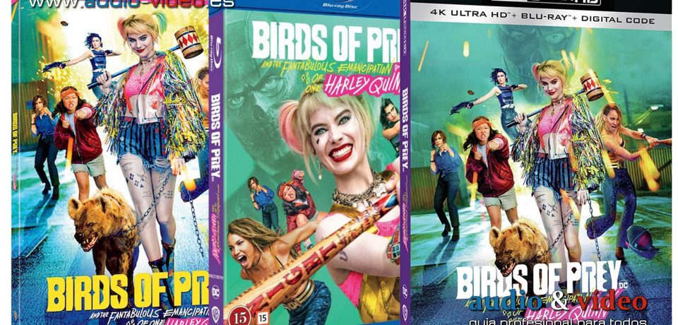 Aves de Presa (Harley Quinn: Birds of Prey) – 4K,UHD, BluRay y DVD