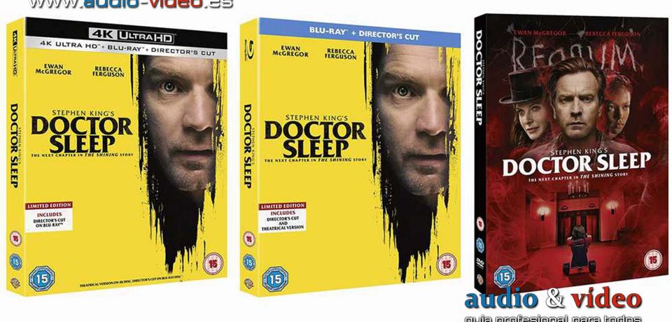 Doctor Sleep – 4K,UHD, BluRay y DVD