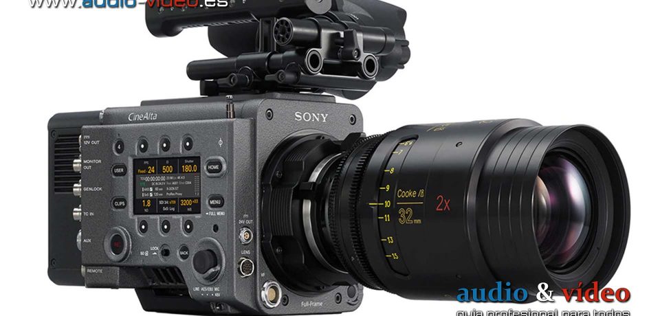 Sony ofrece nuevo firmware: MPC-3610 V5.01 para cámara de cine Venice