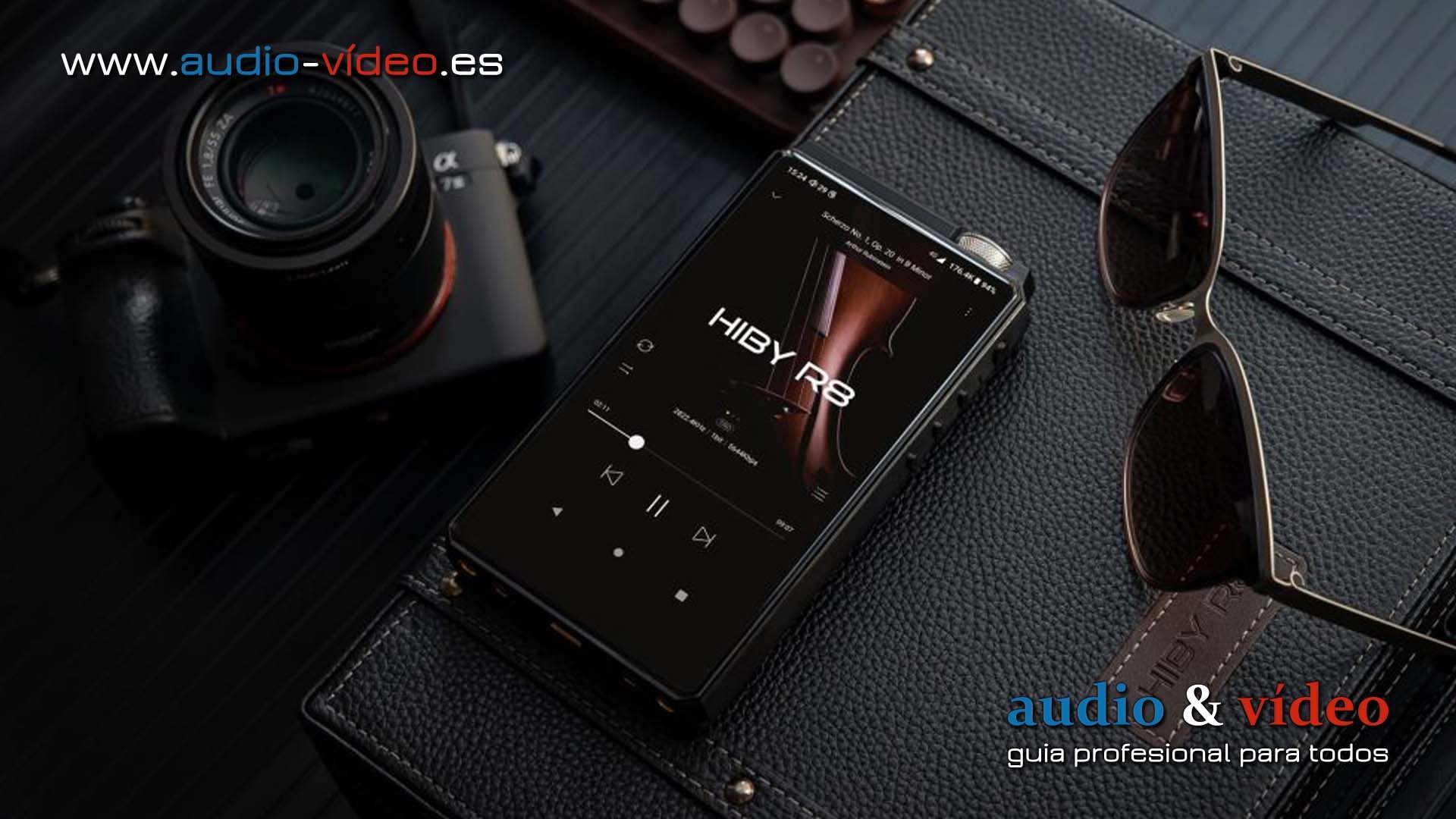 Reproductor audio portátil HiRes con conectividad 4G – HiBy R8