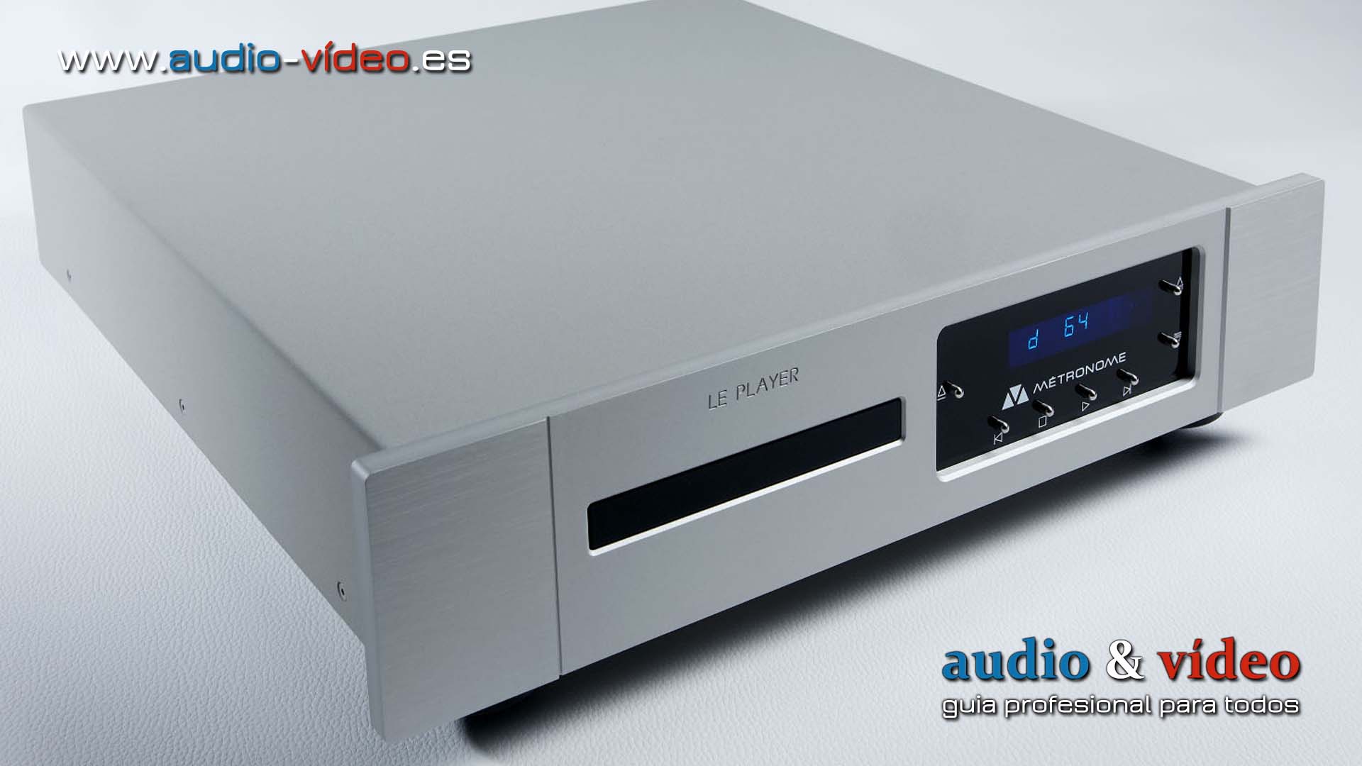Reproductor CD/DAC - Le Player 3 - Metronome Audio/Video