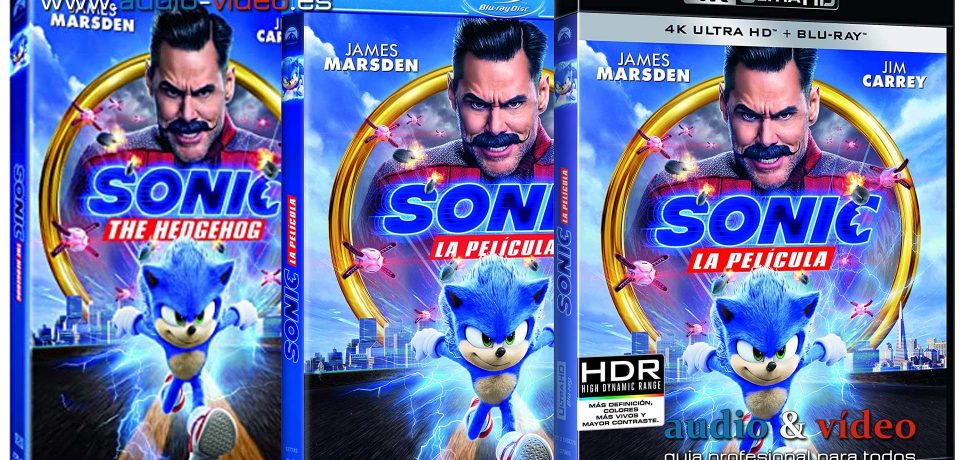 Sonic: La Película – 4K, UHD, BluRay, DVD