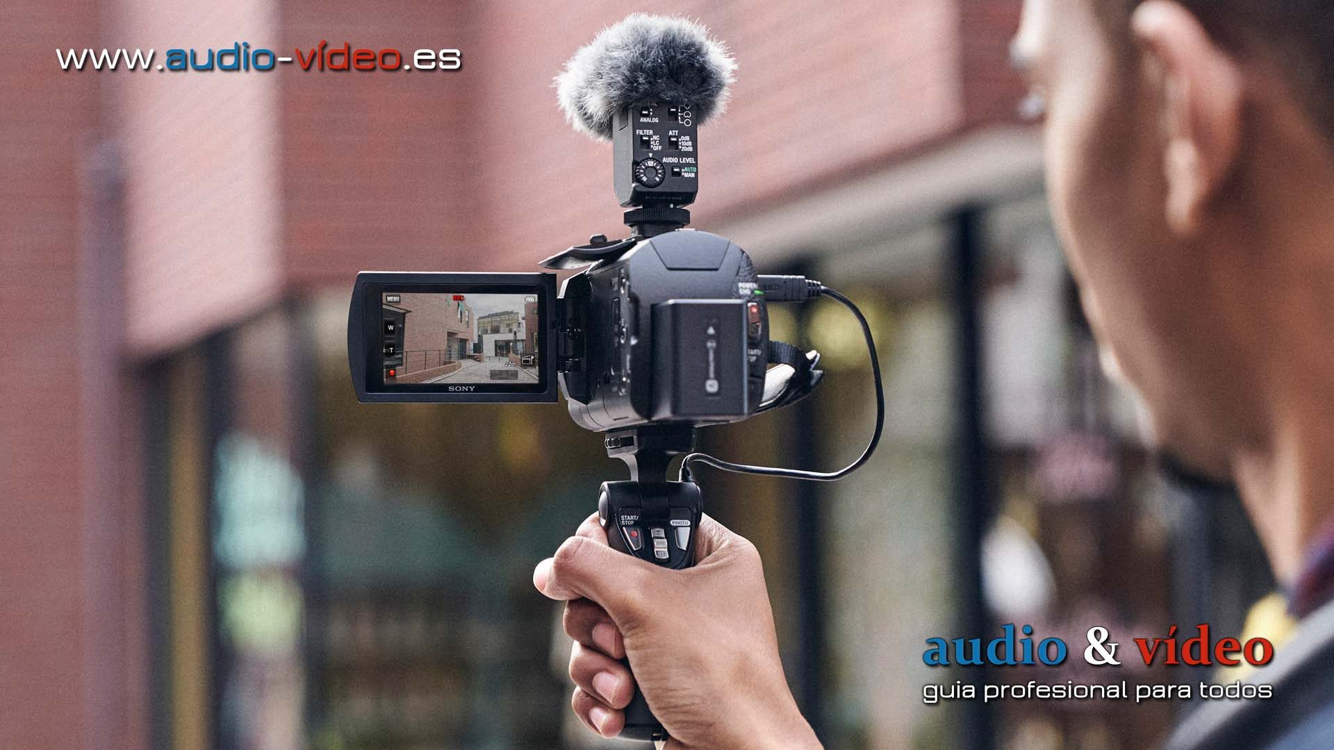 Nueva cámara Sony Handycam® FDR-AX43 con resolución 4K