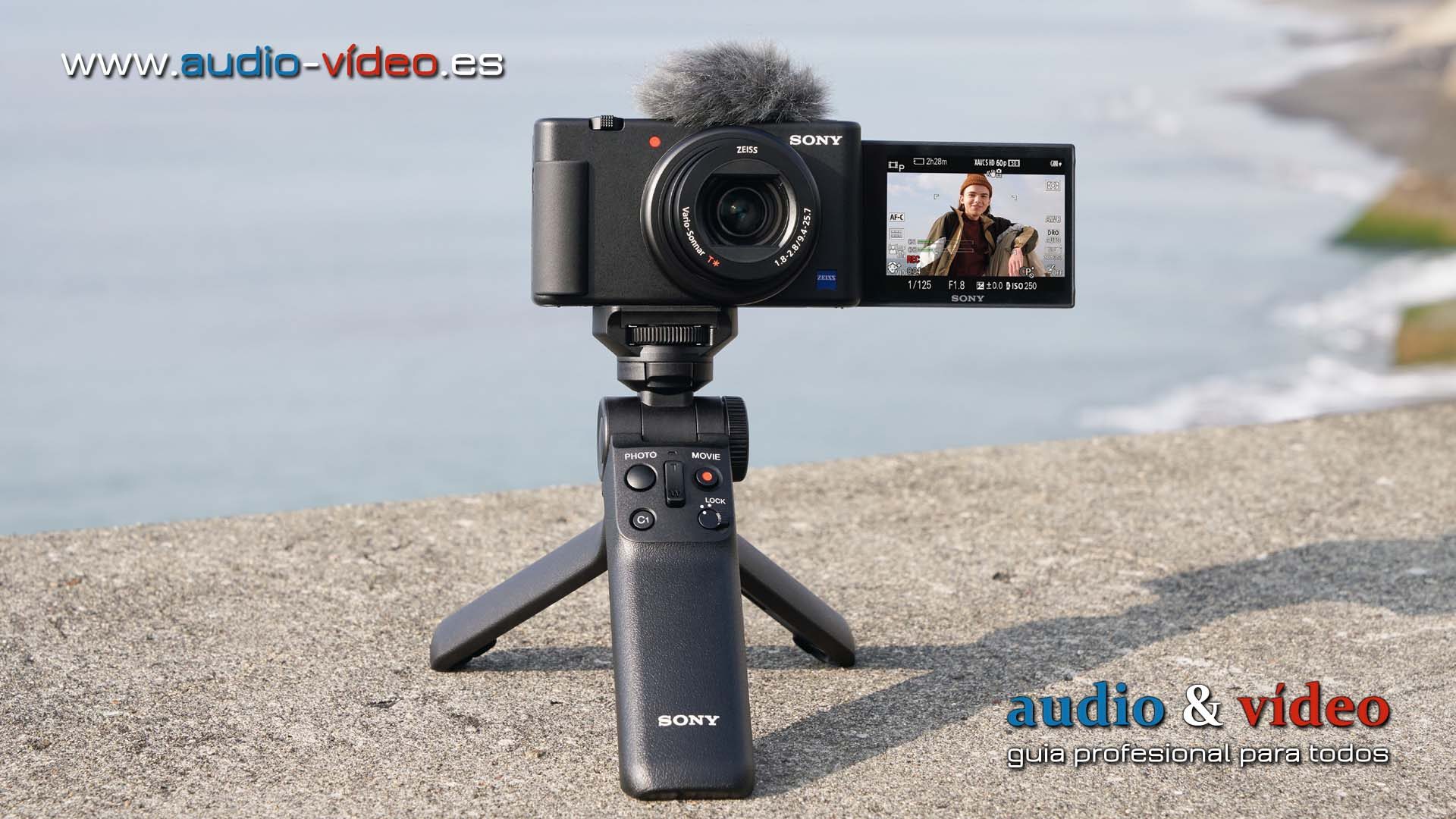 Sony – Vlog cámara foto ZV-1  con Live Streaming para bloggers – 2020