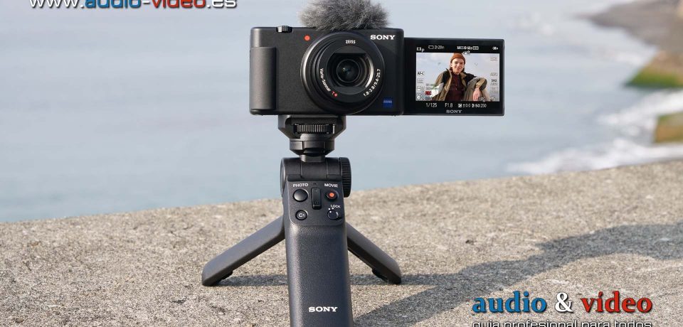 Sony – Vlog cámara foto ZV-1  con Live Streaming para bloggers – 2020