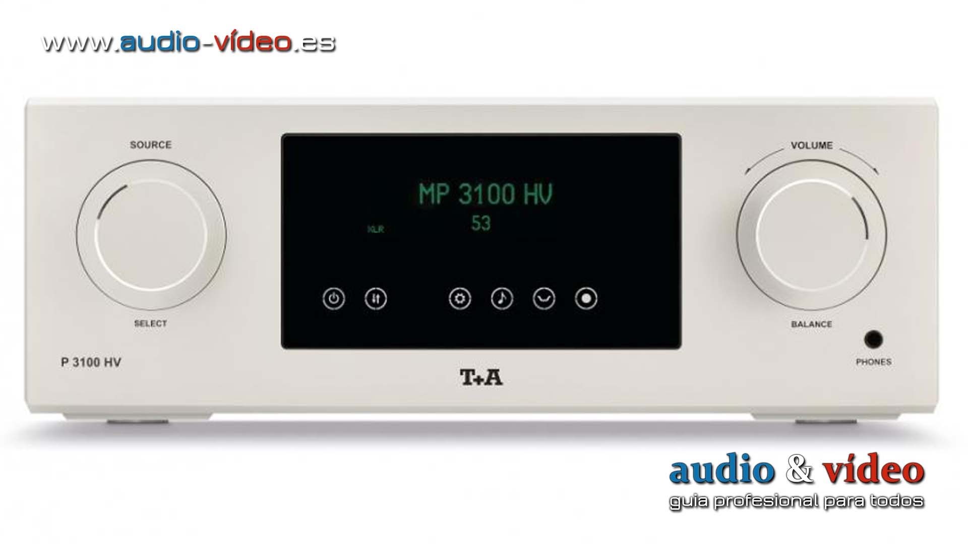 Preamplificador T+A P3100 HV