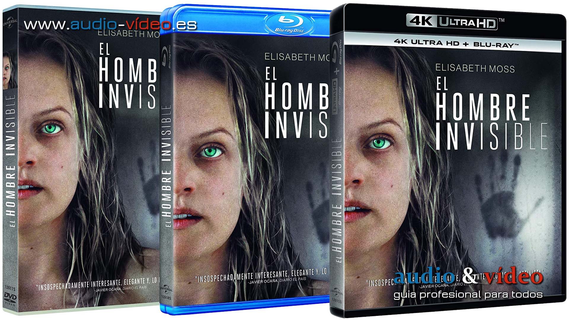 El Hombre Invisible – 4K, UHD, BluRay y DVD