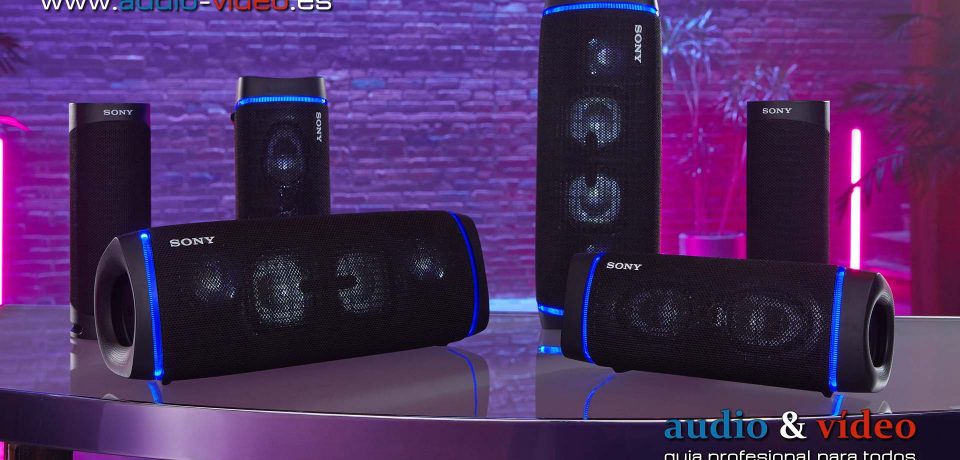 SRS-XB43, SRS-XB33 y SRS-XB23 – altavoces inalámbricos Sony EXTRA BASS™.