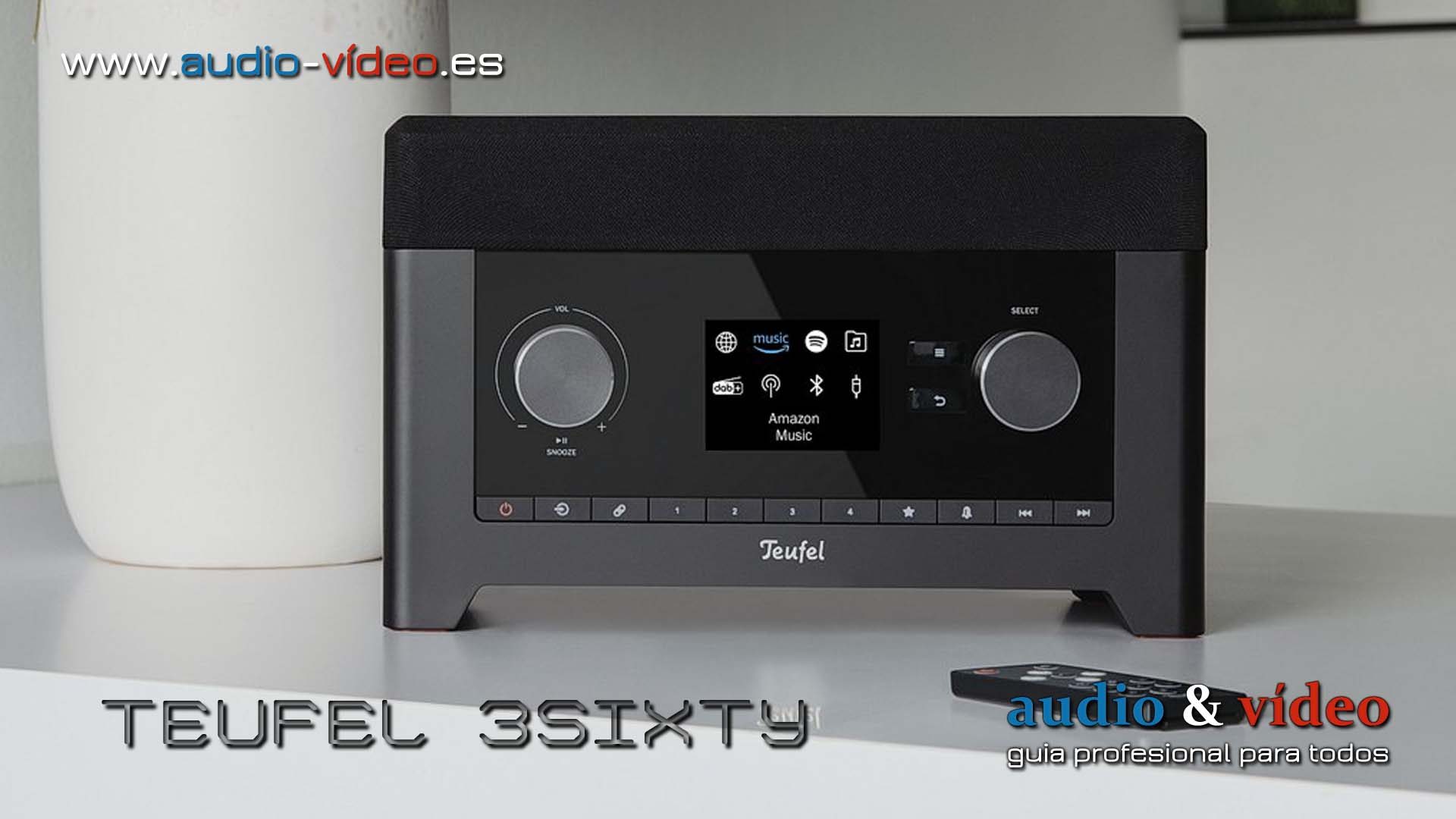 All-In-One: Teufel 3sixty  – sistema con DAB+