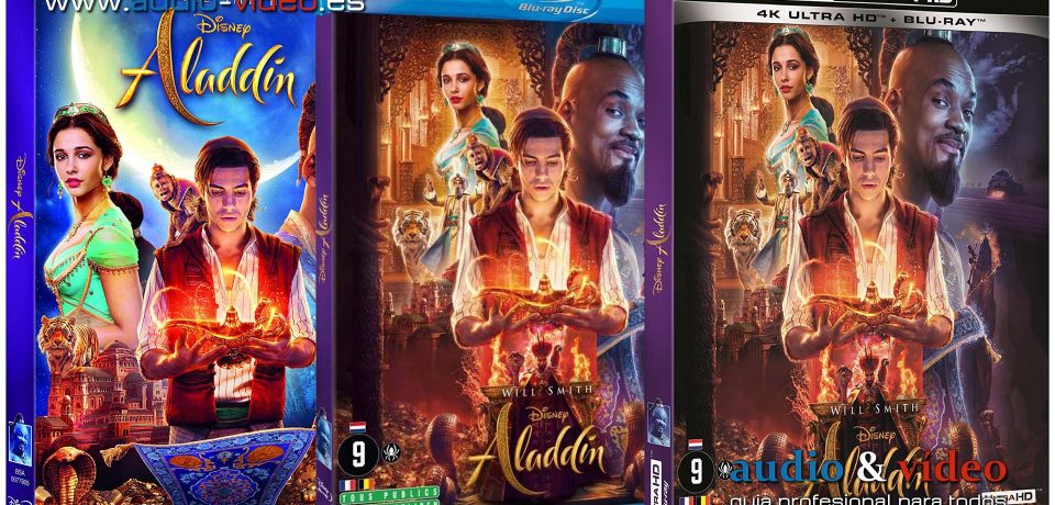 Aladdin – 4K, UHD, BluRay y DVD