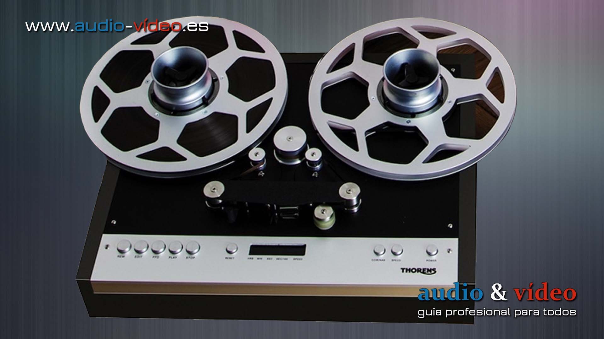 Nuevo en el HIGH END: La grabadora REEL TO REEL de Thorens TM 1600