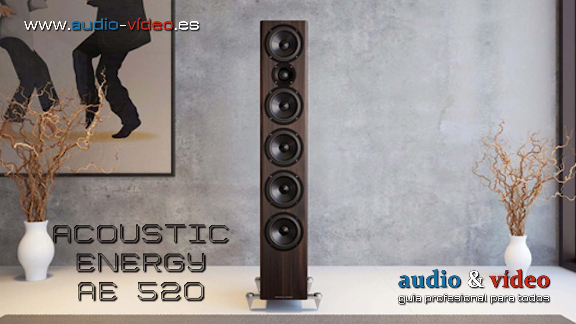 Acoustic Energy lanza el altavoz insignia AE520