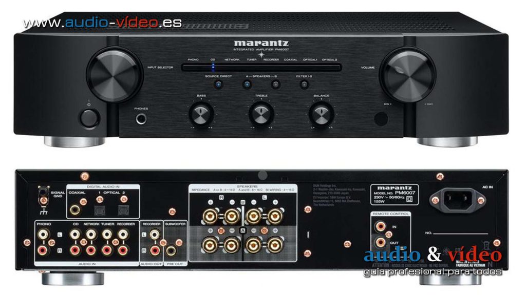 Amplificador Integrado Marantz PM6007