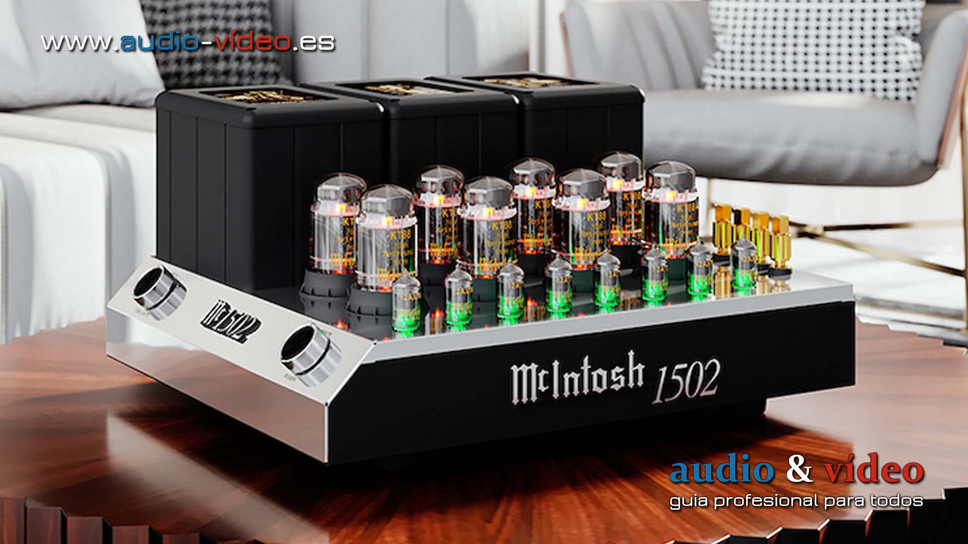 McIntosh anuncia el amplificador de tubo  MC1502
