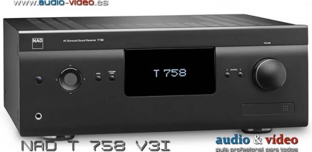 Receptor AV – NAD T 758 V3i surround sound