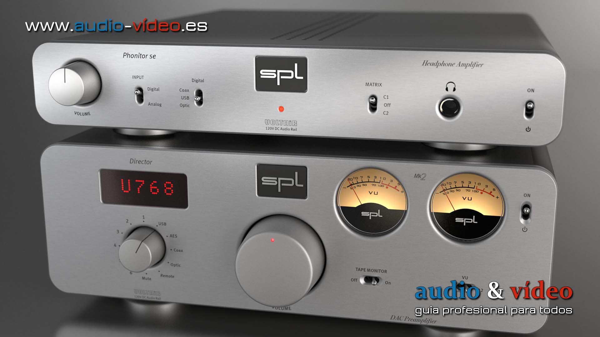 Amplificador de auriculares – SPL Phonitor SE – monitor de “Fidelidad Profesional”.