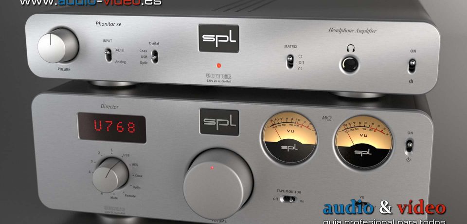 Amplificador de auriculares – SPL Phonitor SE – monitor de “Fidelidad Profesional”.