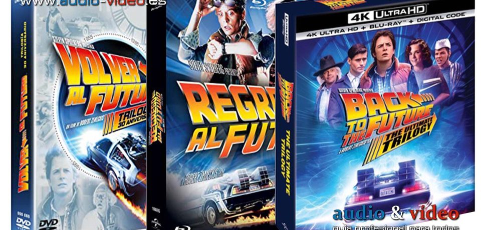 Regreso al Futuro – Edición Metálica 35º Aniversario – 4K, UHD, BluRay y DVD