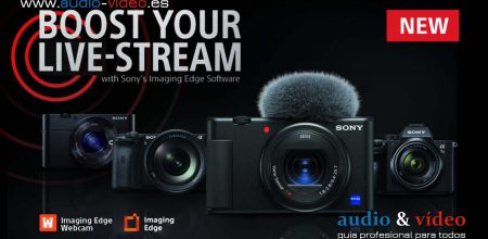 Sony Imaging Edge Webcam un software para realizar videollamadas y streaming en vivo de alta calidad.