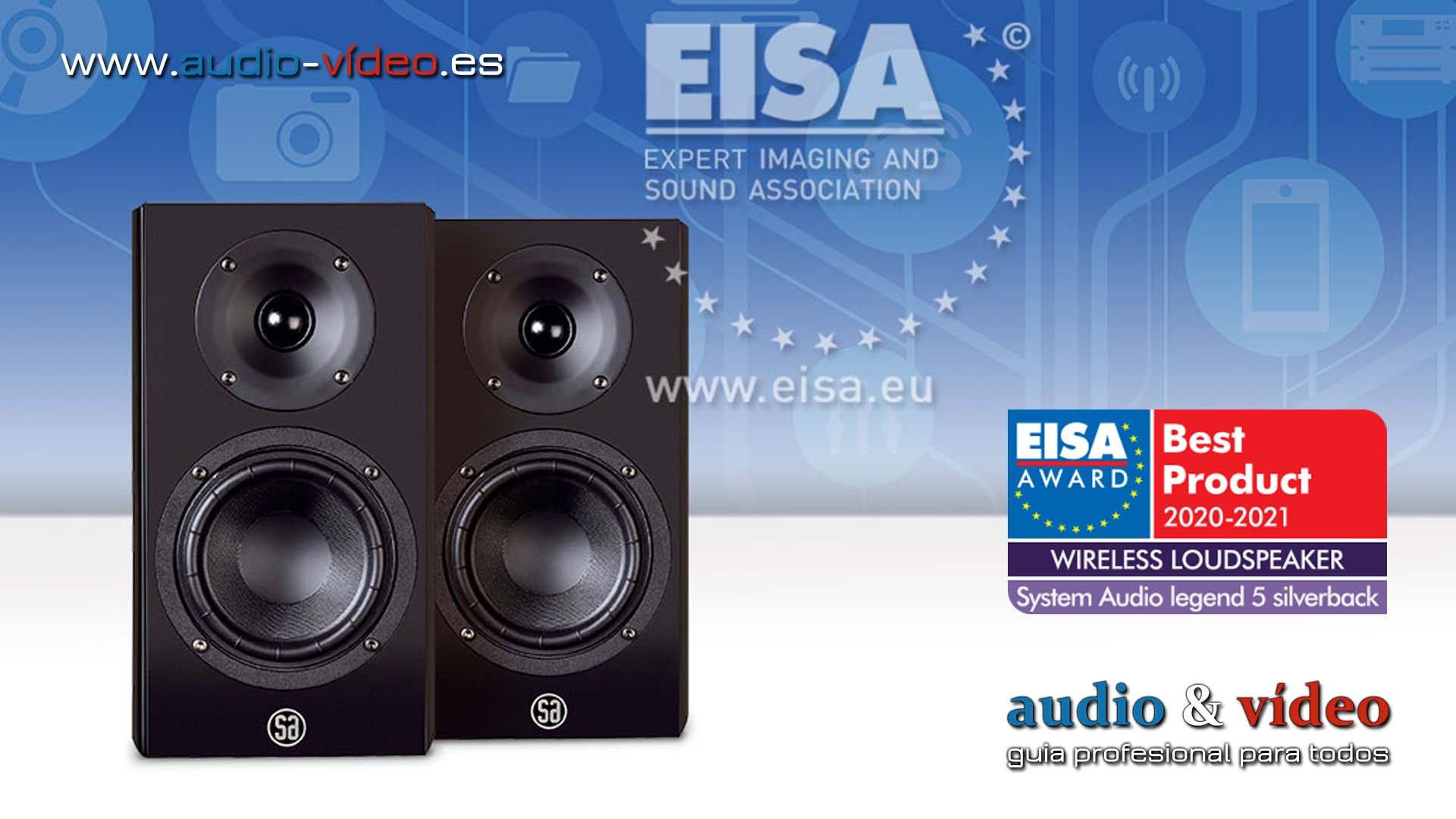 System Audio Legend 5 Silverback – ganador en categoría Altavoces Inalámbricos – EISA 2020-2021