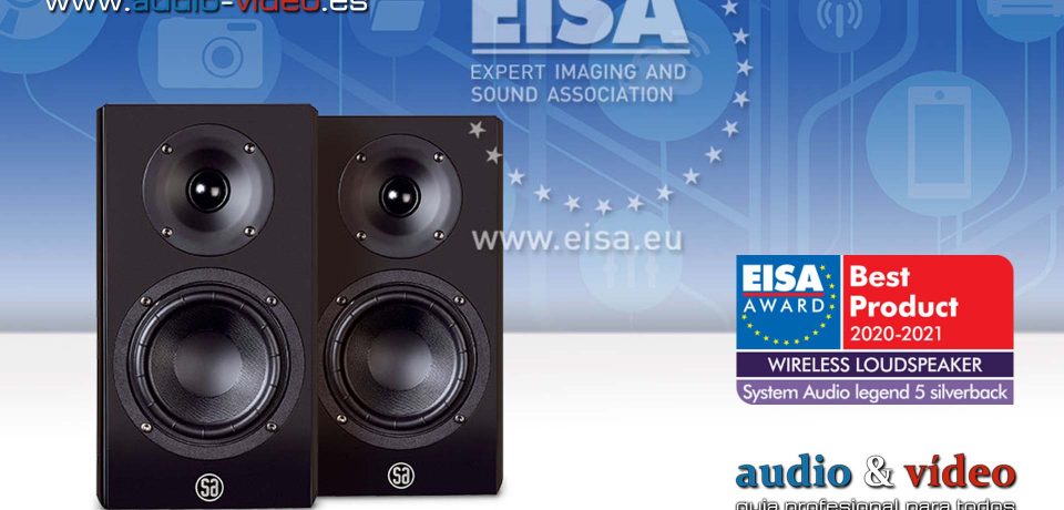 System Audio Legend 5 Silverback – ganador en categoría Altavoces Inalámbricos – EISA 2020-2021