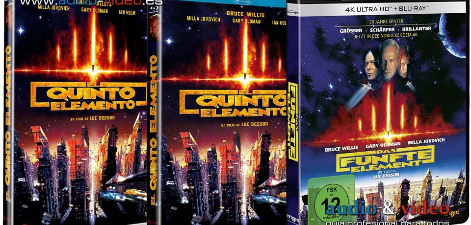 El Quinto Elemento – 4K, UHD, BluRay y DVD (Película completa en HD)