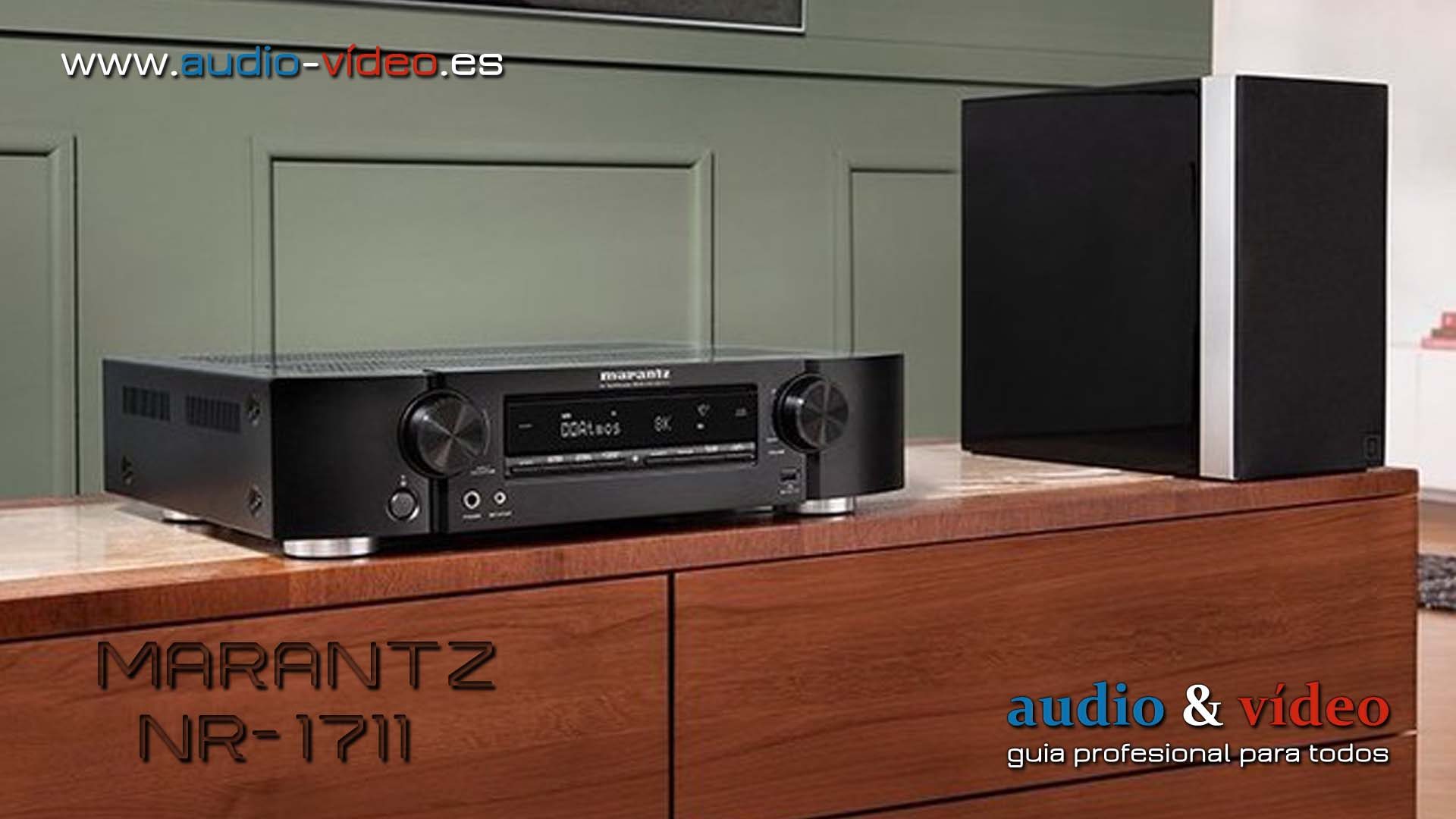 Receptor Marantz NR1711 con HDMI 2.1