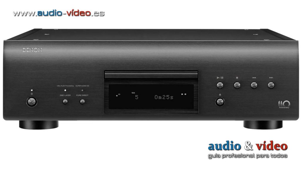 Reproductor SACD Denon DCD-A110 - Frente - 110 Anniversario