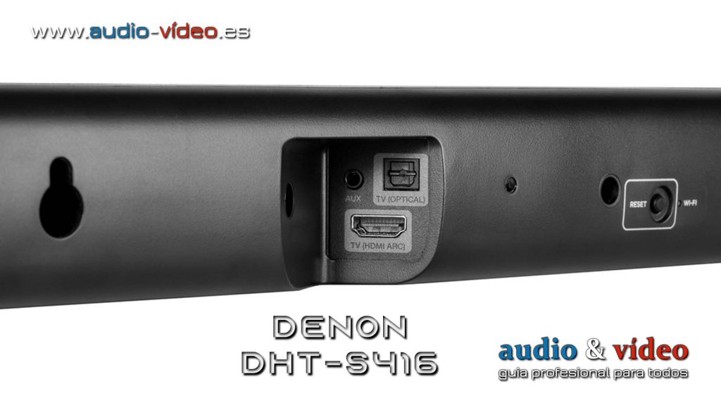 Denon DHT-S416 conectores