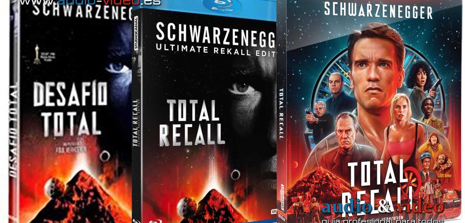 Total Recall/Desafío Total – 4K UHD, BluRay y DVD