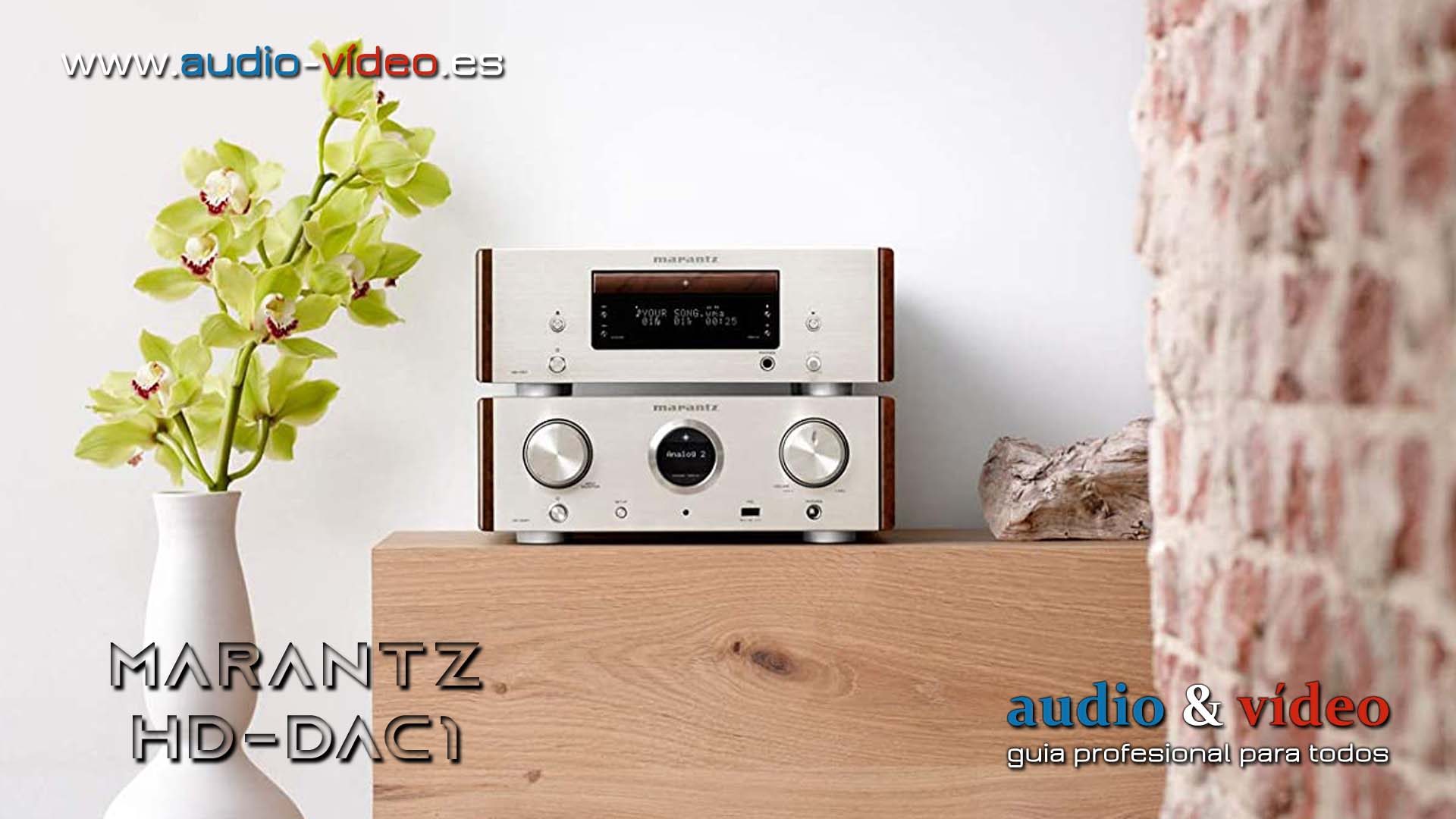 Amplificador de auriculares/DAC – Marantz HD-DAC1