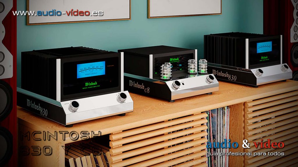 McIntosh MC830 C8 amplificador valvula