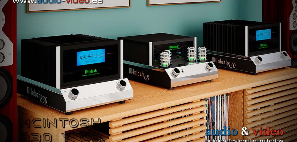 McIntosh anuncia  Solid State Amplifier MC830 y un preamplificador de tubo McIntosh C8