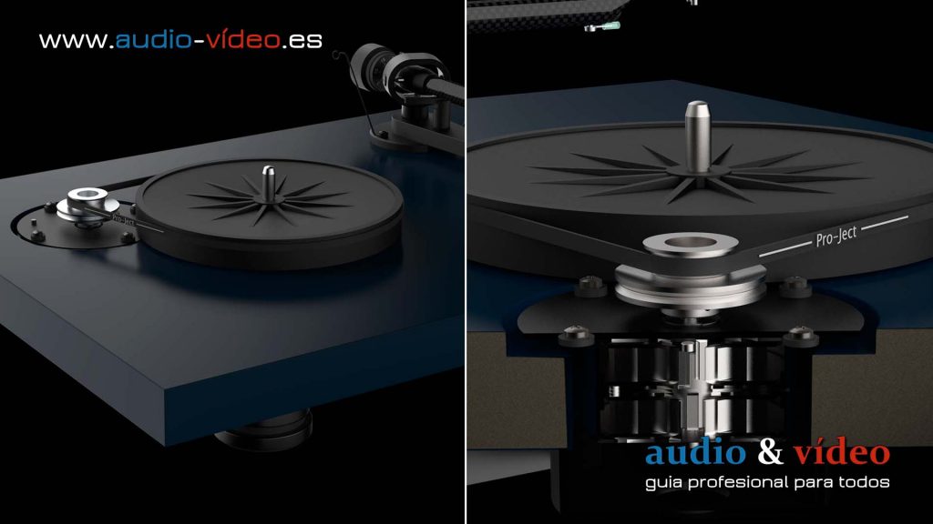 Tocadiscos Pro-Ject Debut Carbon EVO - motor suspension