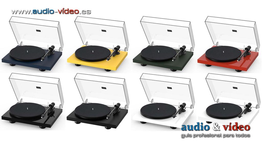 Tocadiscos Pro-ject Debut Carbon acabado colores