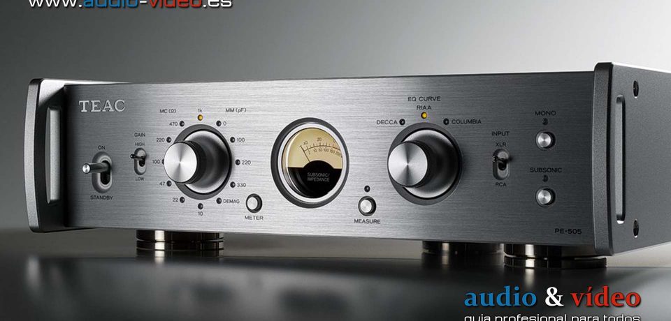 Preamplificador TEAC PE-505