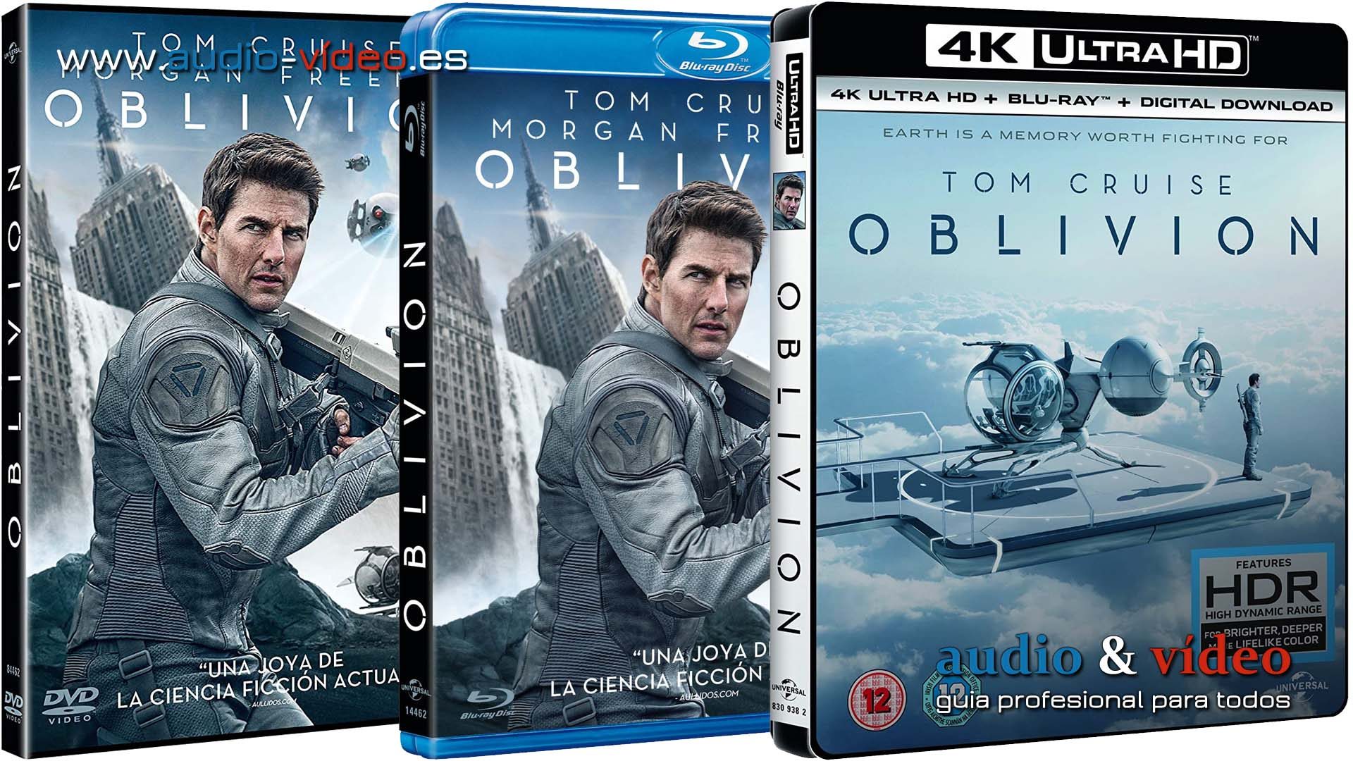 Oblivion – 4K UHD, BluRay y DVD (Full Soundtrack)