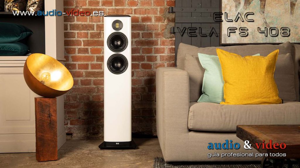 Elac Vela FS-408 FS 408 altavoces suelo