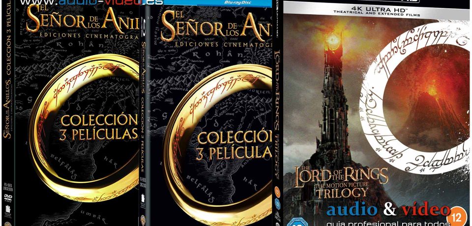 El Señor de los Anillos – 4K UHD, BluRay y DVD + Extra en articulo – Banda Sonora / Soundtrack completo
