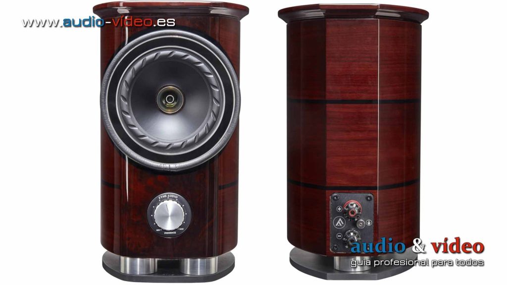 Fyne Audio F1-5 frente y conectores