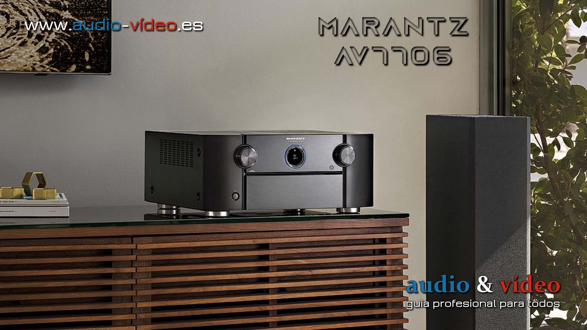 Preamplificador Home Cinema – Marantz AV7706