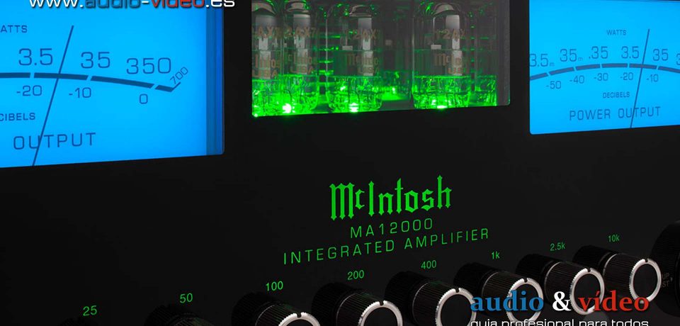 Amplificador integrado híbrido – McIntosh MA12000