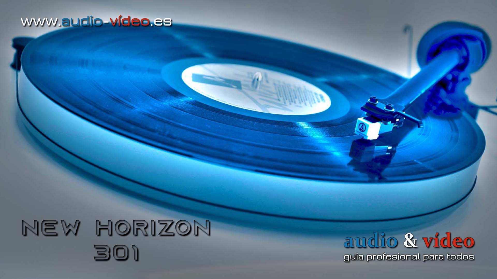 Tocadiscos HiFi – New Horizon 301 -tricolor