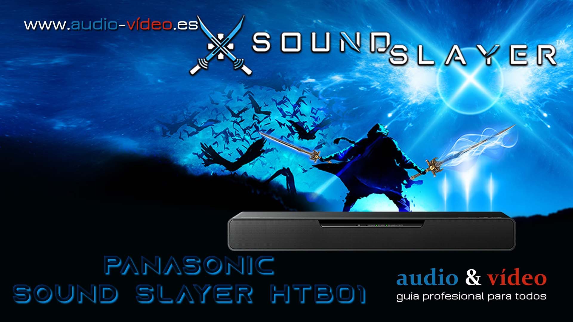 Barra de sonido para jugadores – Panasonic Sound Slayer HTB01