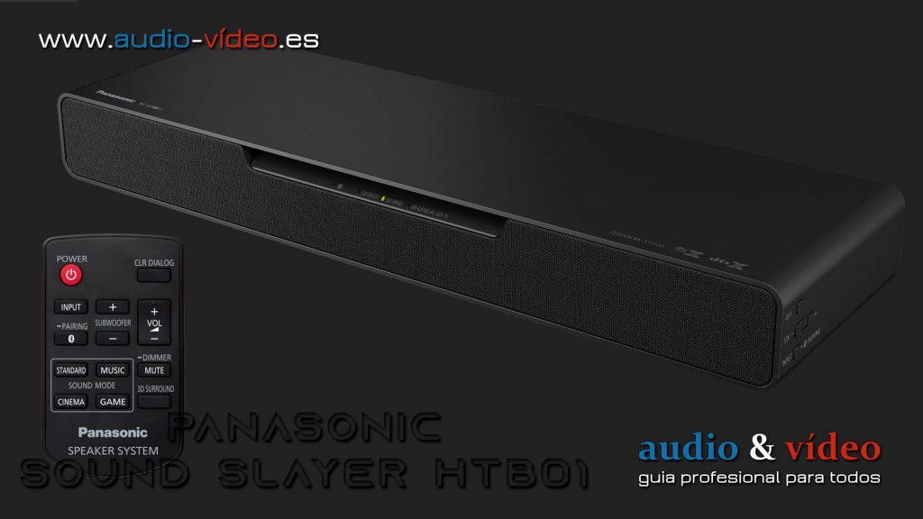 Panasonic SoundSlayer HTB 01 mando a distancia