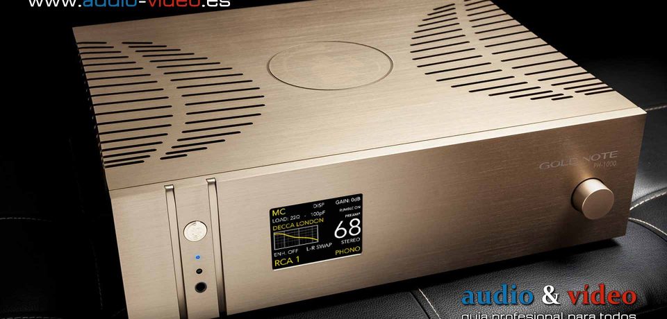 Preamplificador phono – Gold Note PH-1000